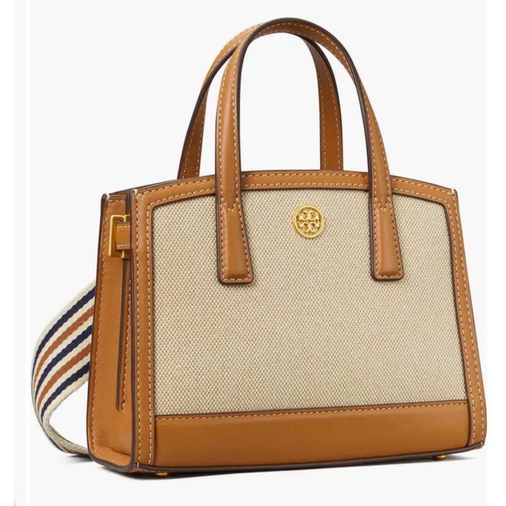 Tory Burch Walker Canvas Micro Satchel NWT